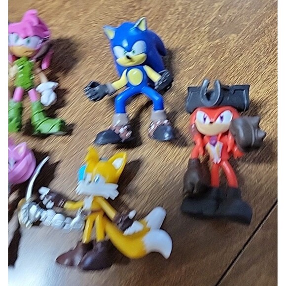 Sonic The Hedgehog Prime Pirate Tails Knuckles Thorn Amy Rose Rusty figures - Picture 4 of 8
